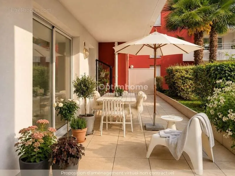 Terrass - 3-Bed Flat with Terrace in Carquefou Centre