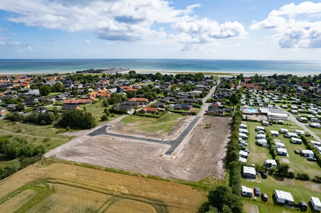 Õhuvaade - Year-Round Plot with 5G Coverage in Hadsund