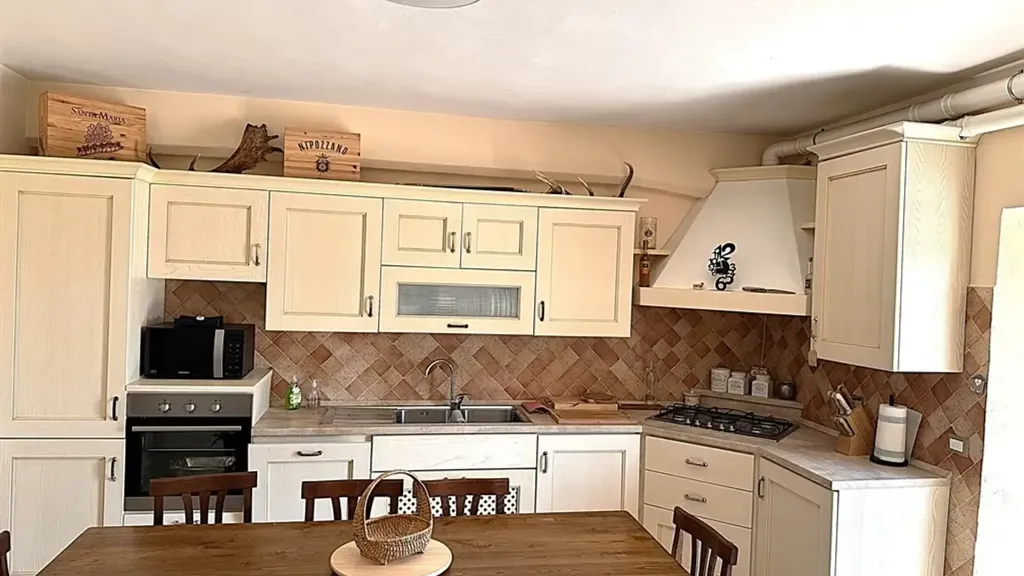 Cuisine - Rustic Cottage with Panoramic Garden in Scarperia