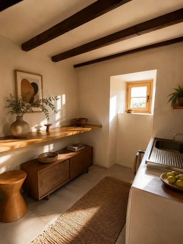 Cuisine - Chalet with Agroturismo in Valderejo