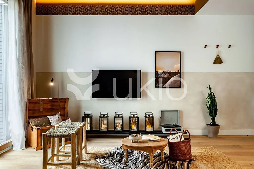 Séjour - Apartment with Pool in Vila de Gràcia