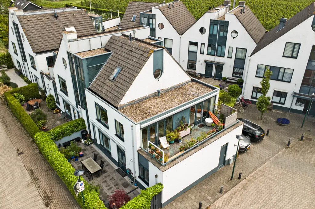 Õhuvaade - Maisonnette with South-West Terrace in Wijk