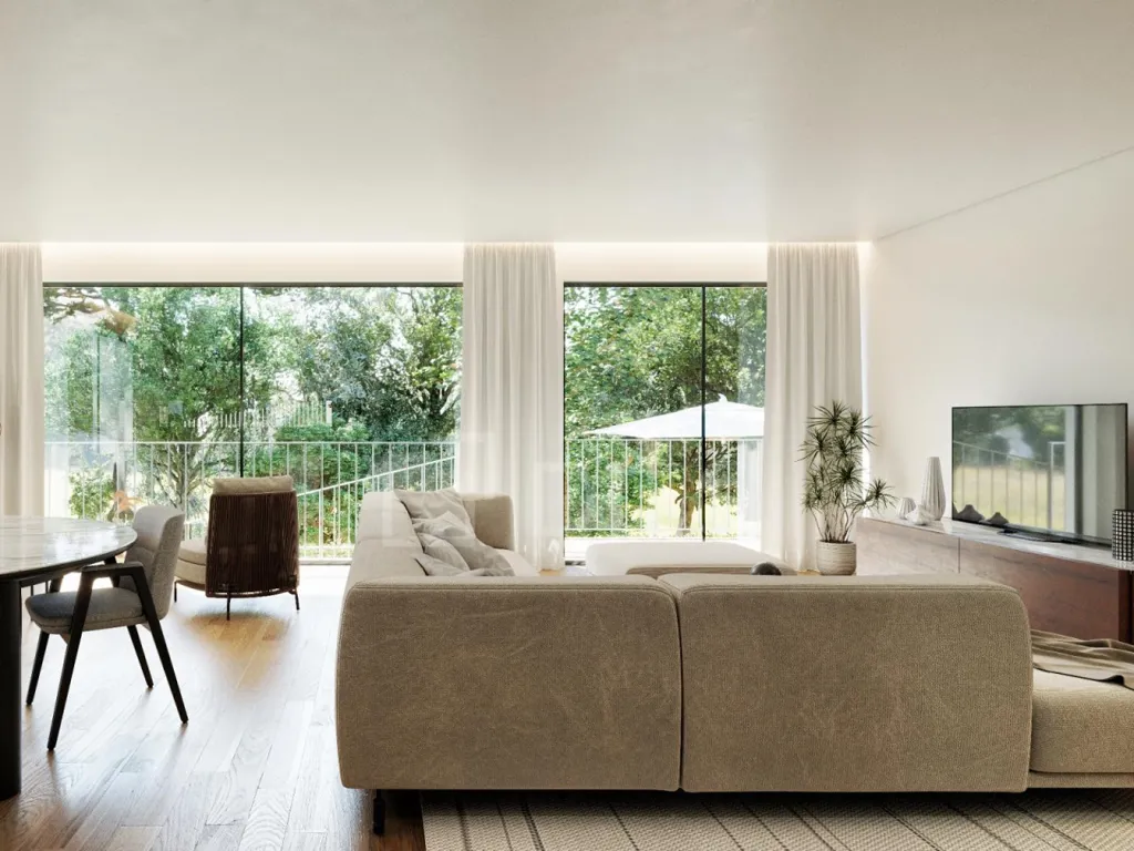 Séjour - House with Pool and Garden in Murches, Cascais