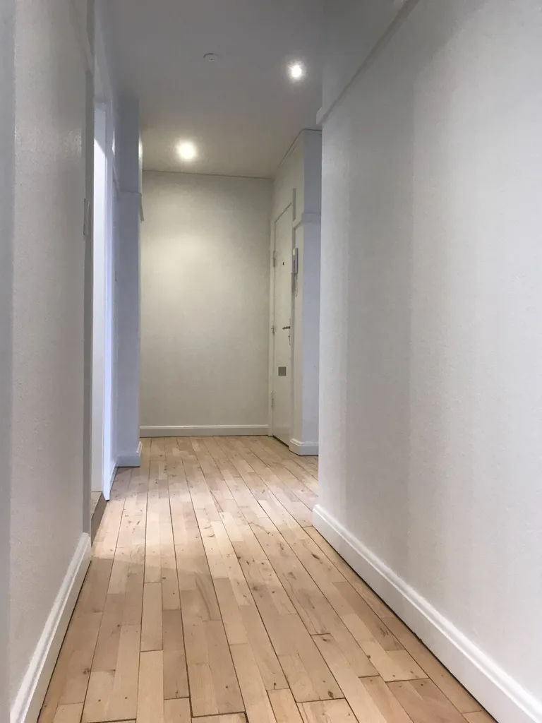 Hallway - 4-Bedroom Apartment in Central Slagelse