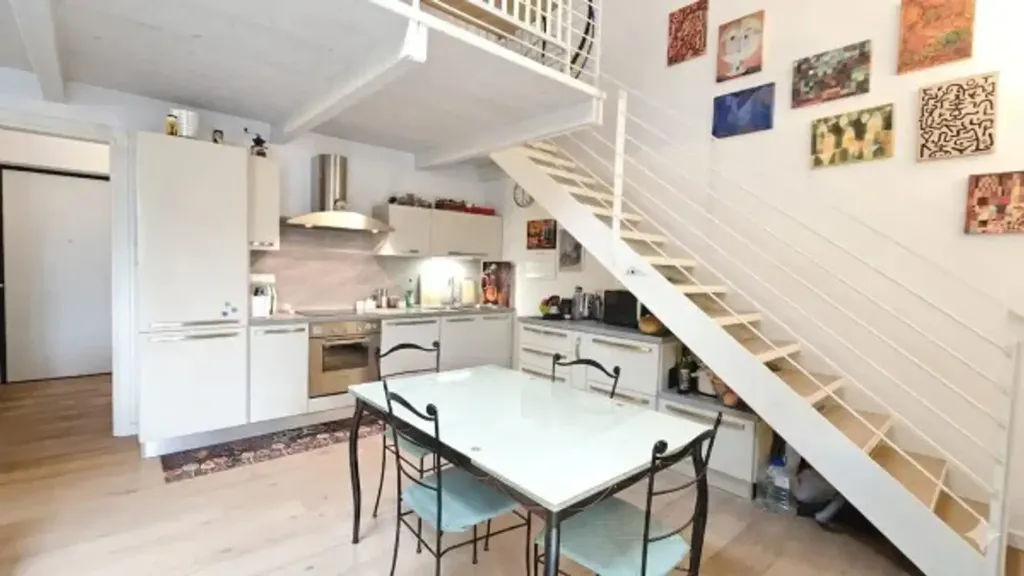 Cuisine - Rustic-Style Apartment with Garden in Torino