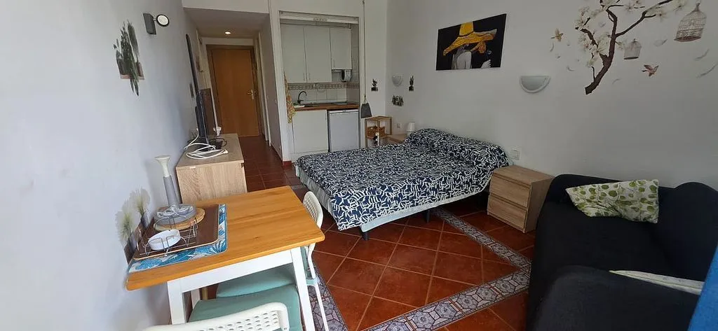 Bedrooms - Studio with Pool in La Paz, Puerto de la Cruz