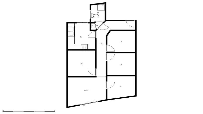 Plaan - Apartment with Central Location in El Raval, Barcelona