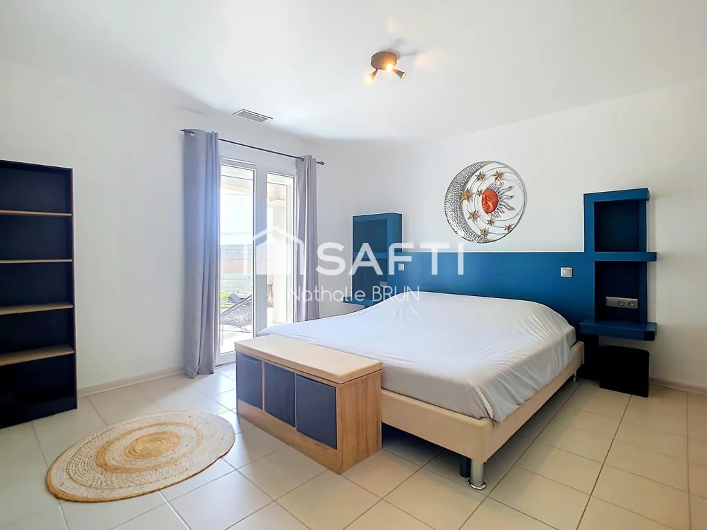 Chambres - Villa Rénovée avec Piscine à Marseillan