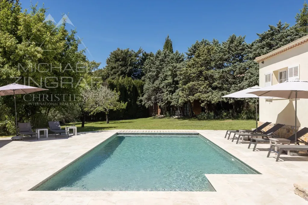Pool - Charming House with Pool in Cabris