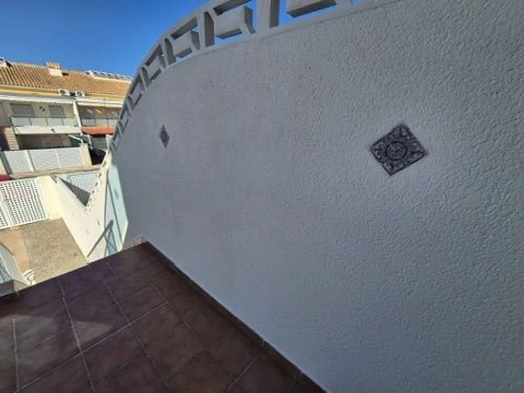 Terrace - Semi-Detached House with Pool in Oliva Nova