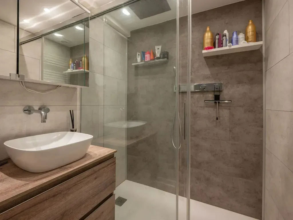 Salles de bain - Studio Luxueux avec Vue Mer à Blankenberge
