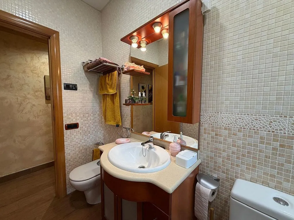 Bagni - Bright Apartment with Air Conditioning in Sant Pere