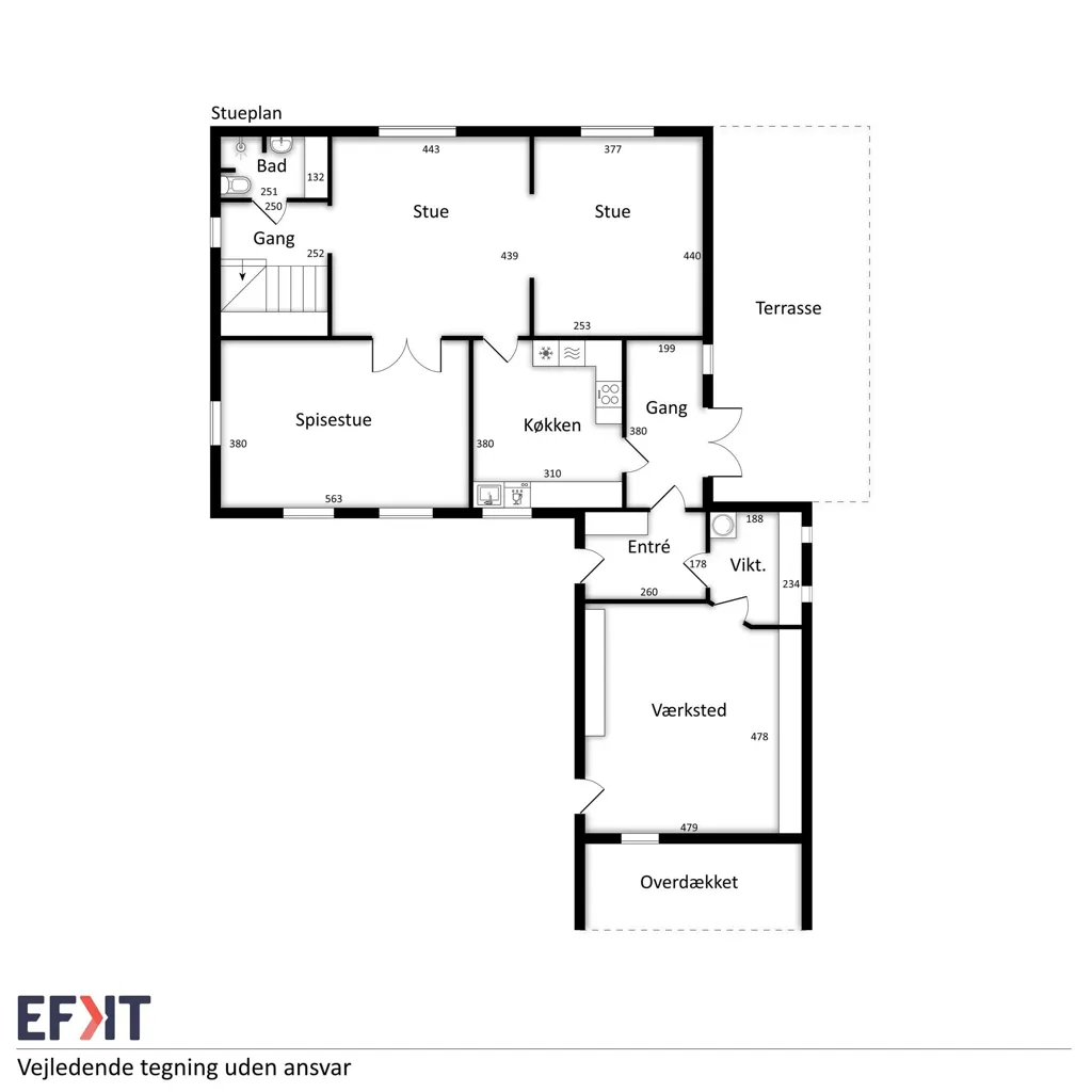 Maison 5 pièces à Nørager