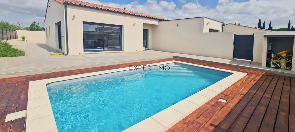Bassein - Single-Storey Villa with Pool in Narbonne