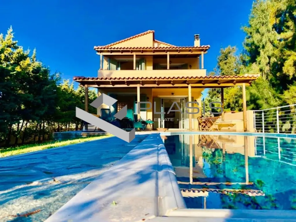 Pool - Detached House with Pool in Anavyssos