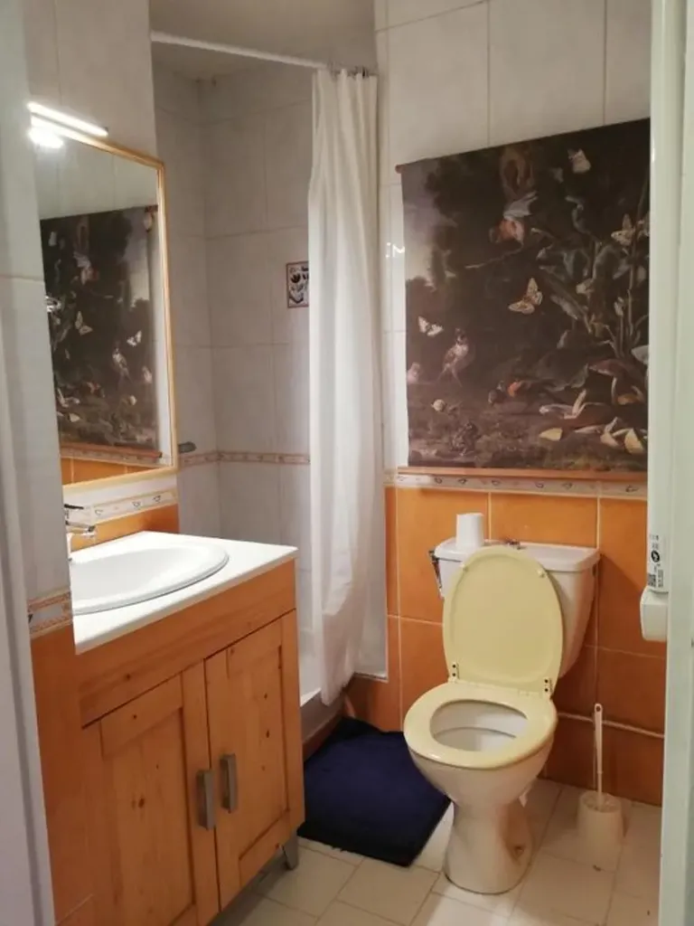Salles de bain - Studio Meublé avec Balcon à Montpellier