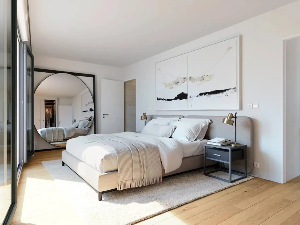 Chambres - Appartement Neuf T4 avec Balcon à Maisons-Alfort