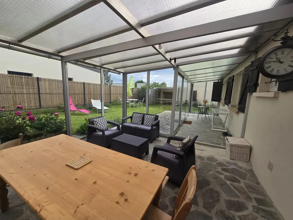 Terrasse - Maison de Plain-Pied avec Jardin à Saint-Alban