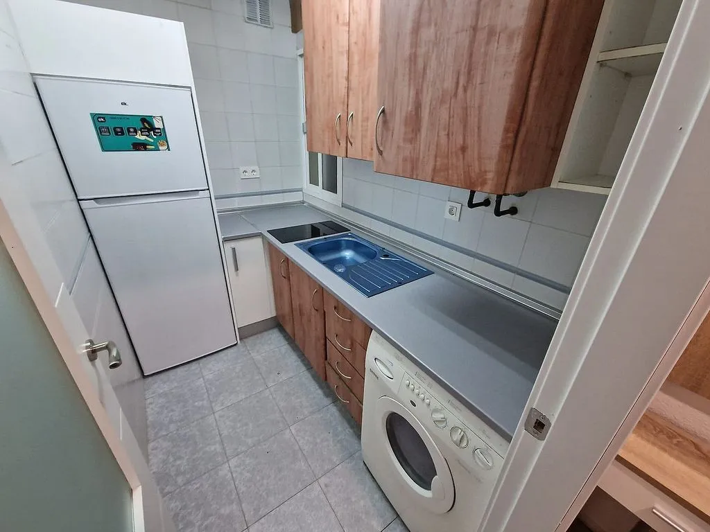 Köök - 1-Bedroom Flat with Pool in Gójar