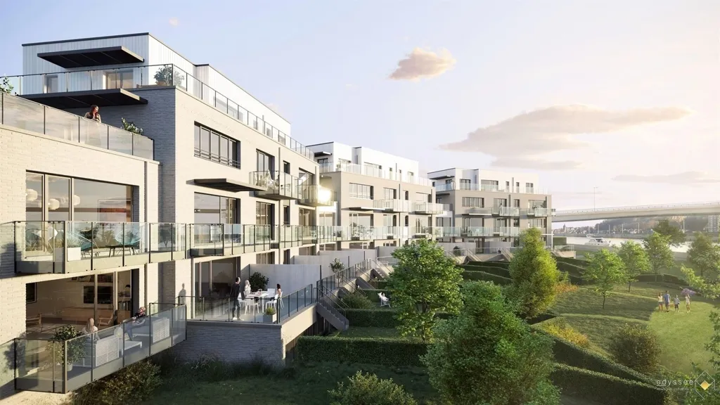 Exterior - New Apartment with Terrace in Oupeye