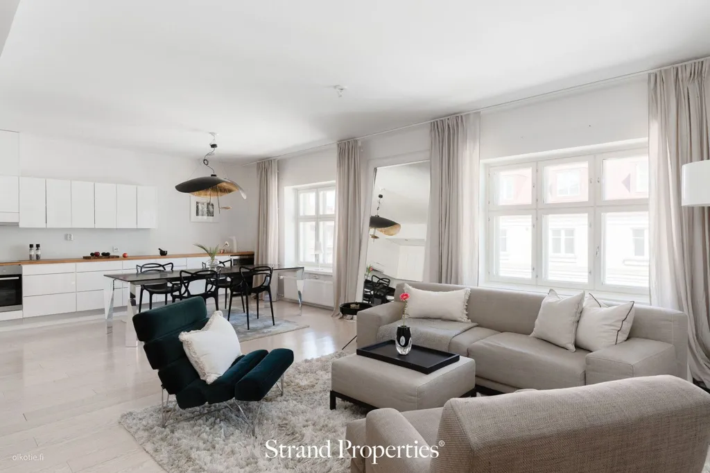 Séjour - Appartement 4 pièces à Helsinki