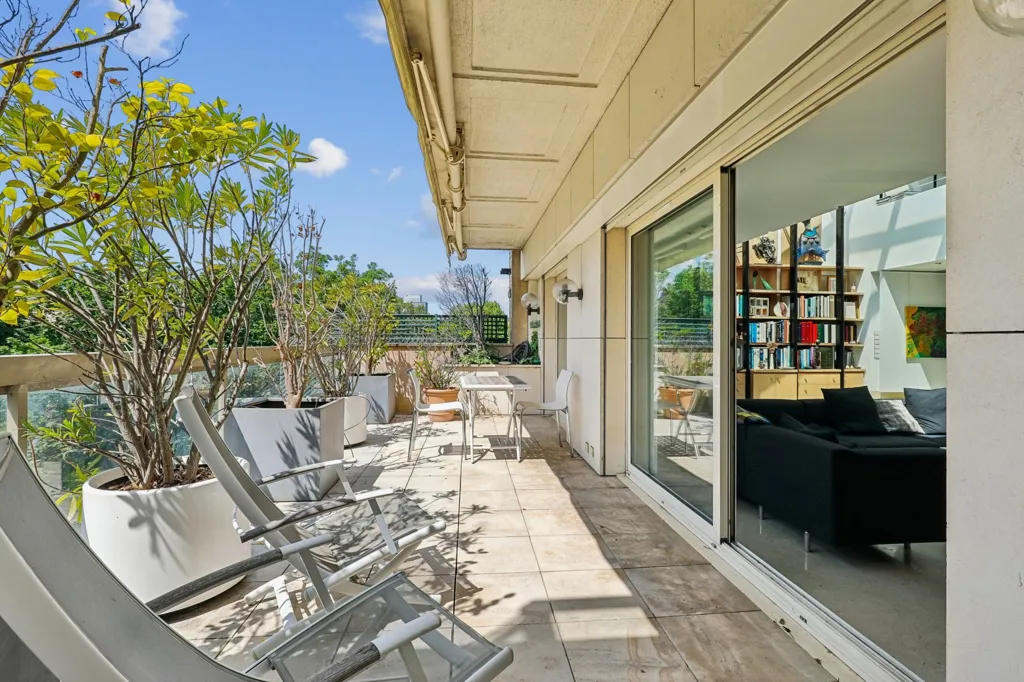 Terrasse - Appartement Duplex avec Terrasses à Neuilly-sur-Seine