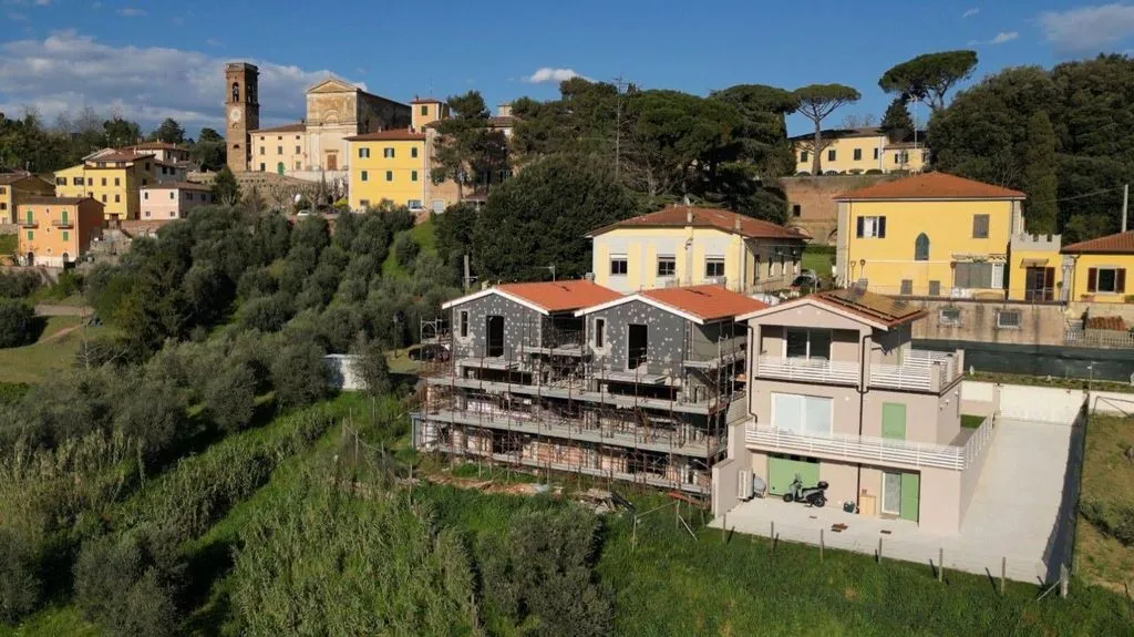 Vue aérienne - Luxury Villa with Panoramic Views in Crespina Lorenzana