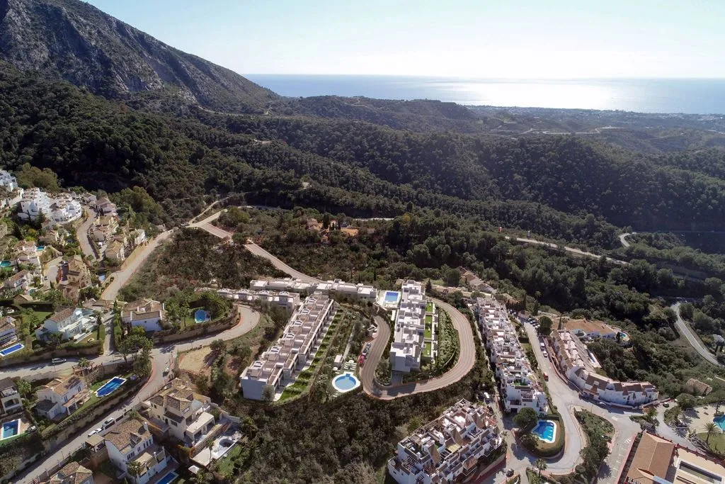 Vista aerea - Luxury Villa with Sea View in Istán