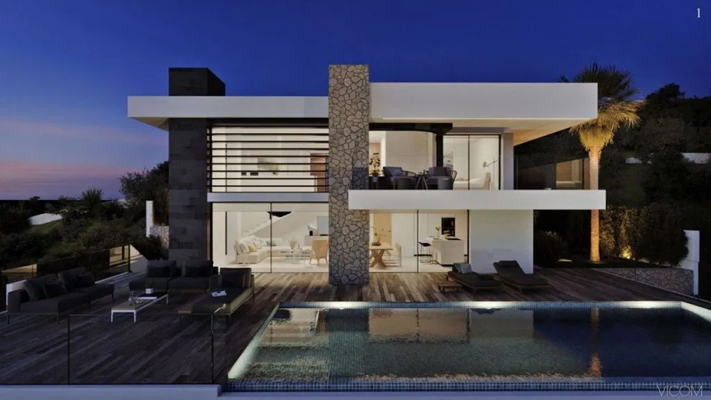 Piscine - Luxury Villa with Sea View in Benitachell