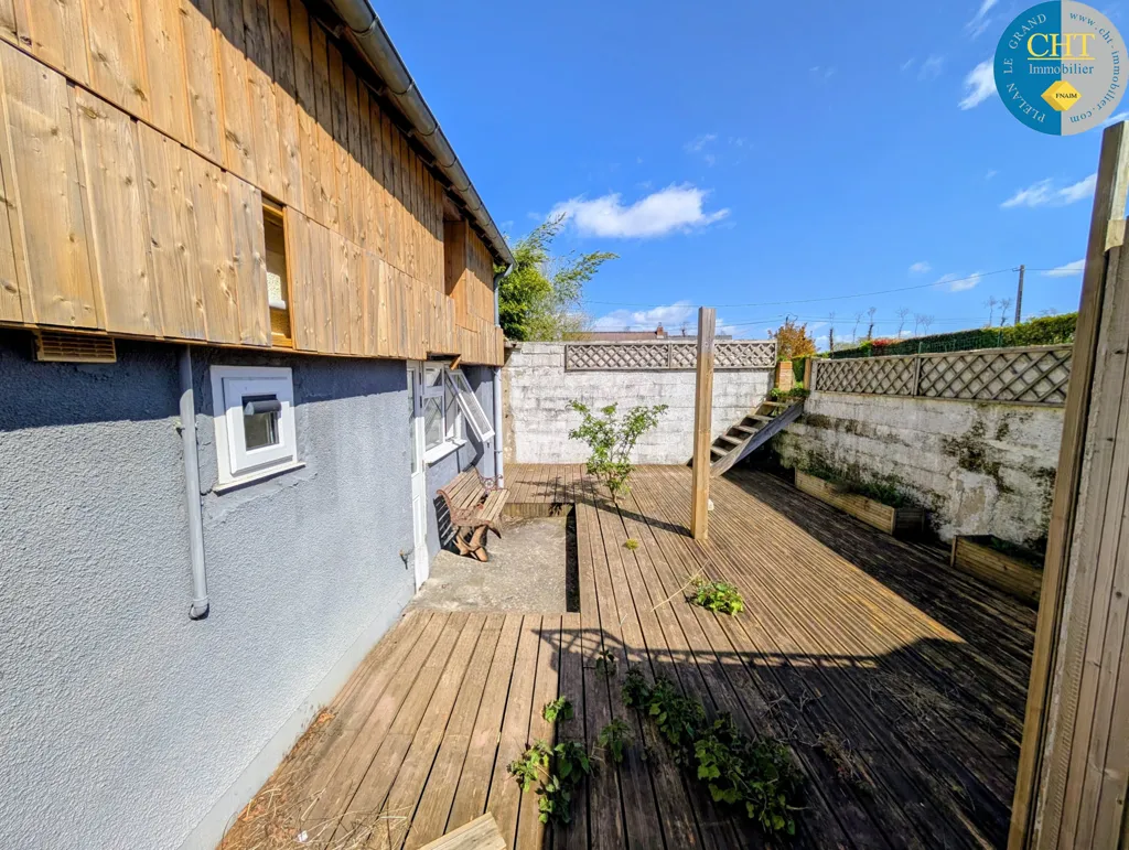 Aed - Stone Longère with Garden in Telhouët