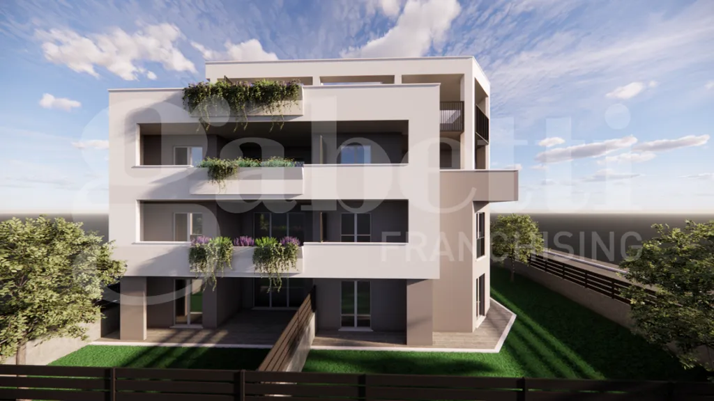 Contemporary Apartment with Terrace in Frattocchie