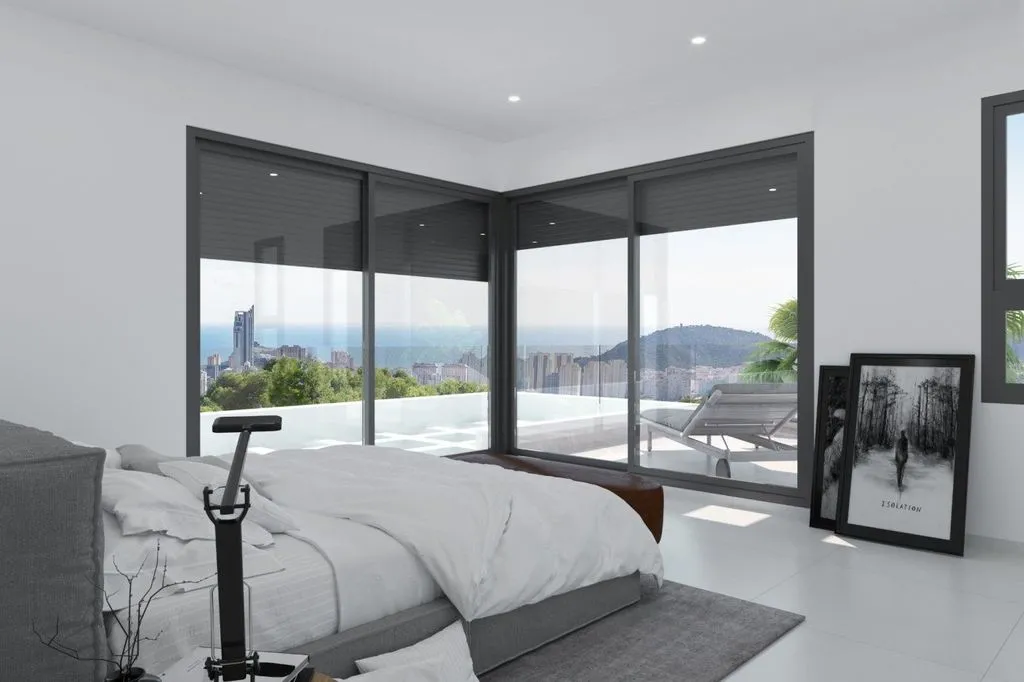 Chambres - Luxury Villa with Sea View in Finestrat
