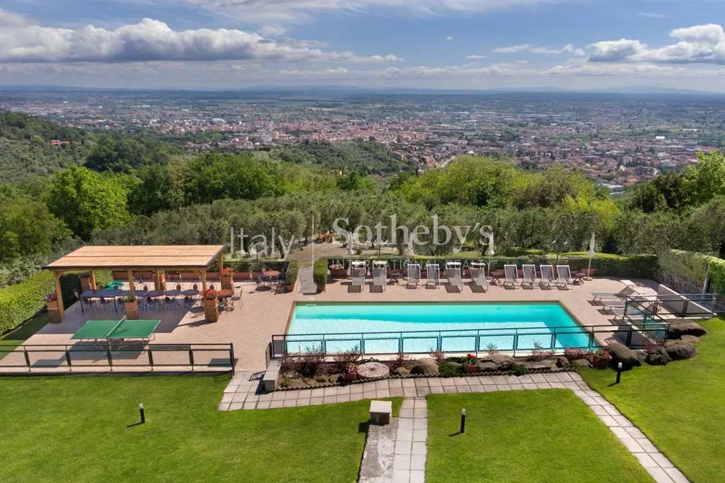 Vue aérienne - Luxury Villa with Pool in Montecatini Terme
