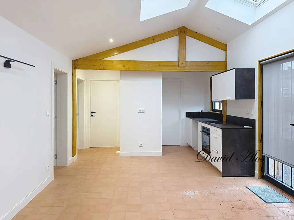 Kitchen - Contemporary House with Spacious Garden in Parentis en Born