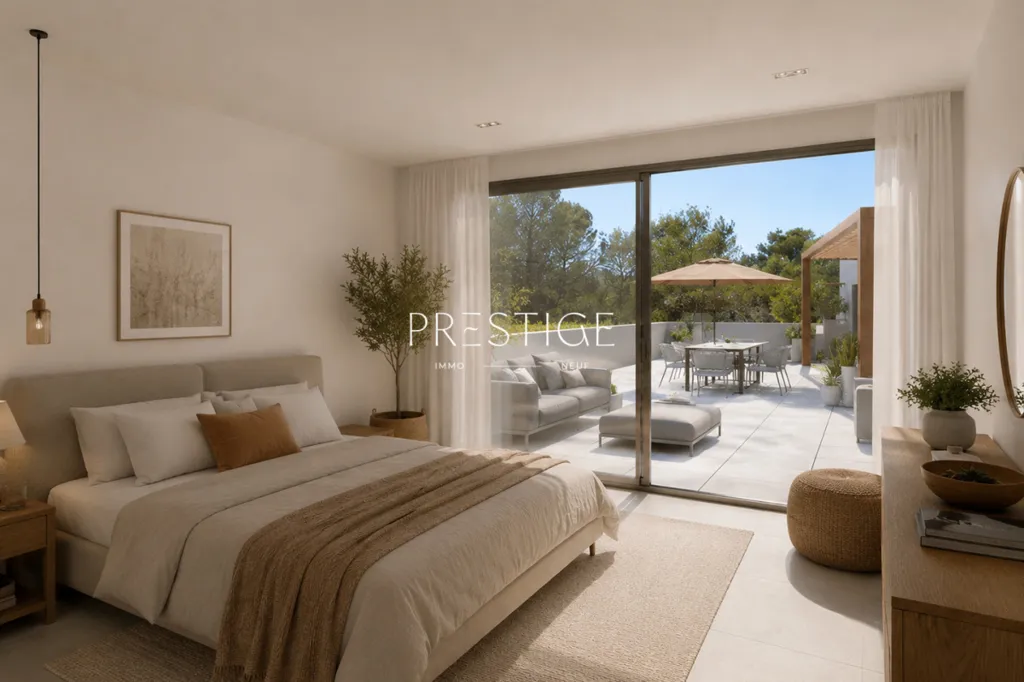 Chambres - Appartement Duplex avec Terrasse au Sud à Montpellier