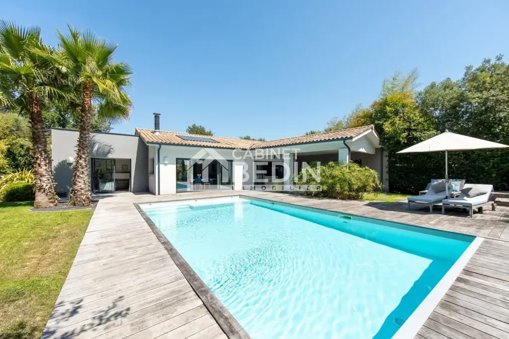 Bassein - Contemporary Architectural Villa with Pool in Gujan-Mestras