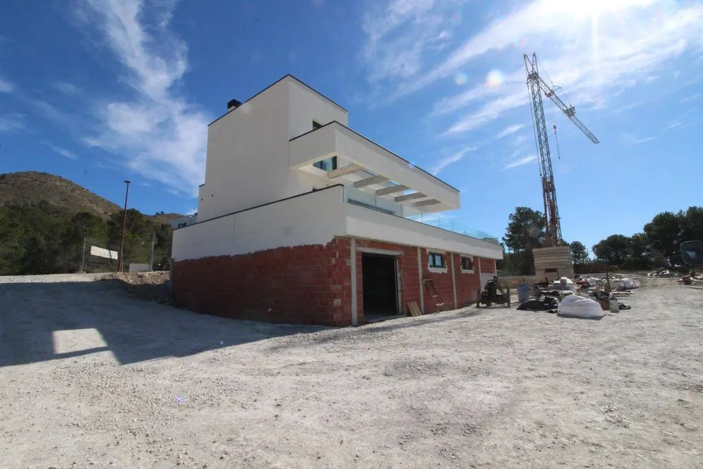 Exterior - Luxury Villa with Sea View in Finestrat