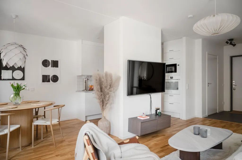 Séjour - Modern Apartment with Water View in Karlstad