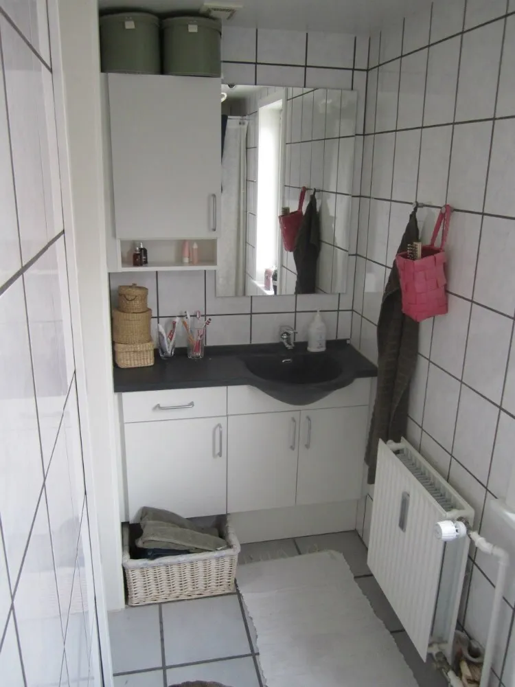 Salles de bain - Renovated Apartment with Panoramic View in Kolding
