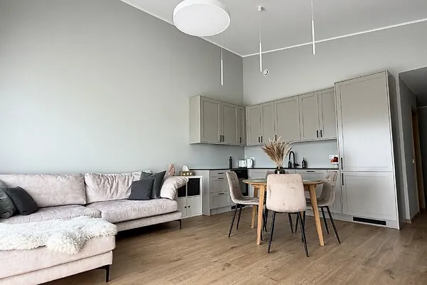 Séjour - Modern Timber House with Terrace in Soinaste
