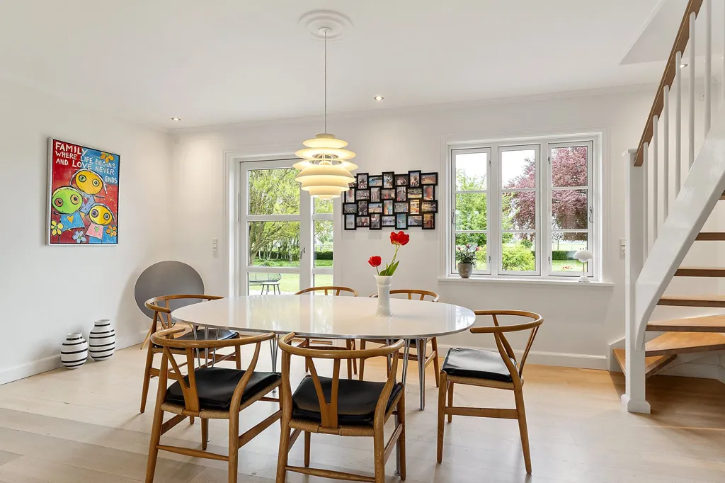 Dining Room - Historic Villa with Garden in Næstved