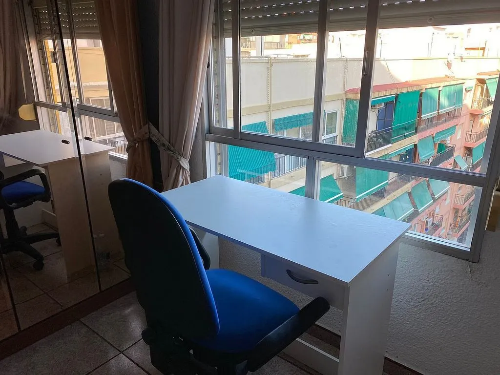Office - Brightly Lit Flat with Terrace in Dr. Manuel Candela
