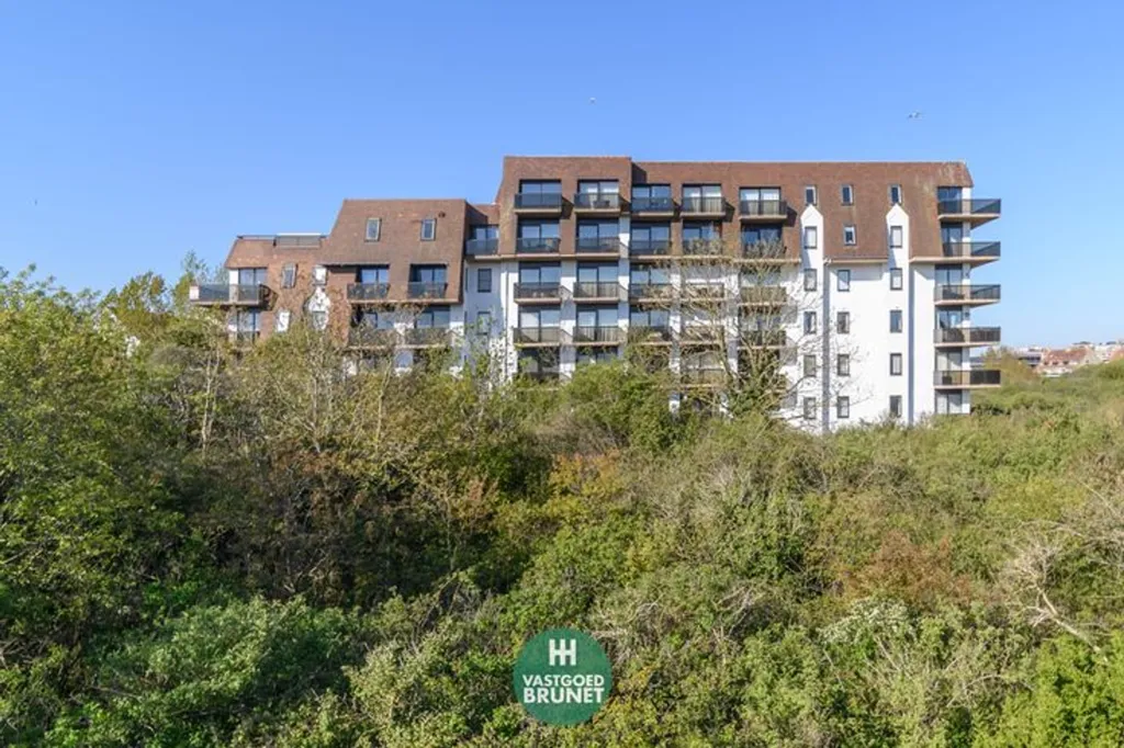 Vue aérienne - Studio Rénové avec Vue sur la Nature à Koksijde