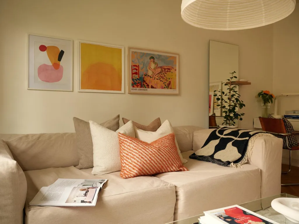 Séjour - Apartment with Balcony in Hammarbyhöjden