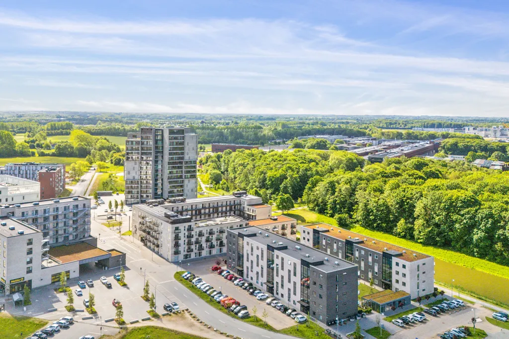 Vue aérienne - New 2-Bedroom Apartment in Cortex Park