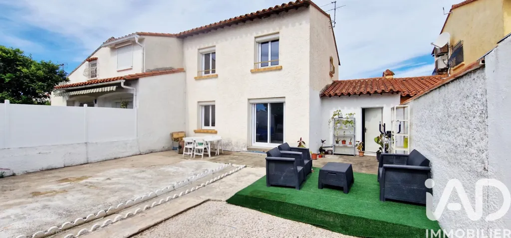 Terrasse - Maison avec Jardin dans le Quartier Catalunya à Perpignan
