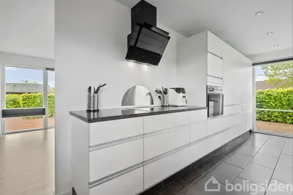 Cuisine - Renovated Villa with Garden in Grindsted