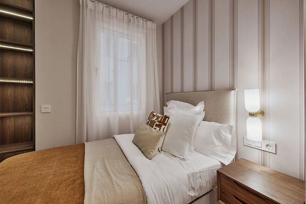 Chambres - Renovated Apartment with City View in Madrid