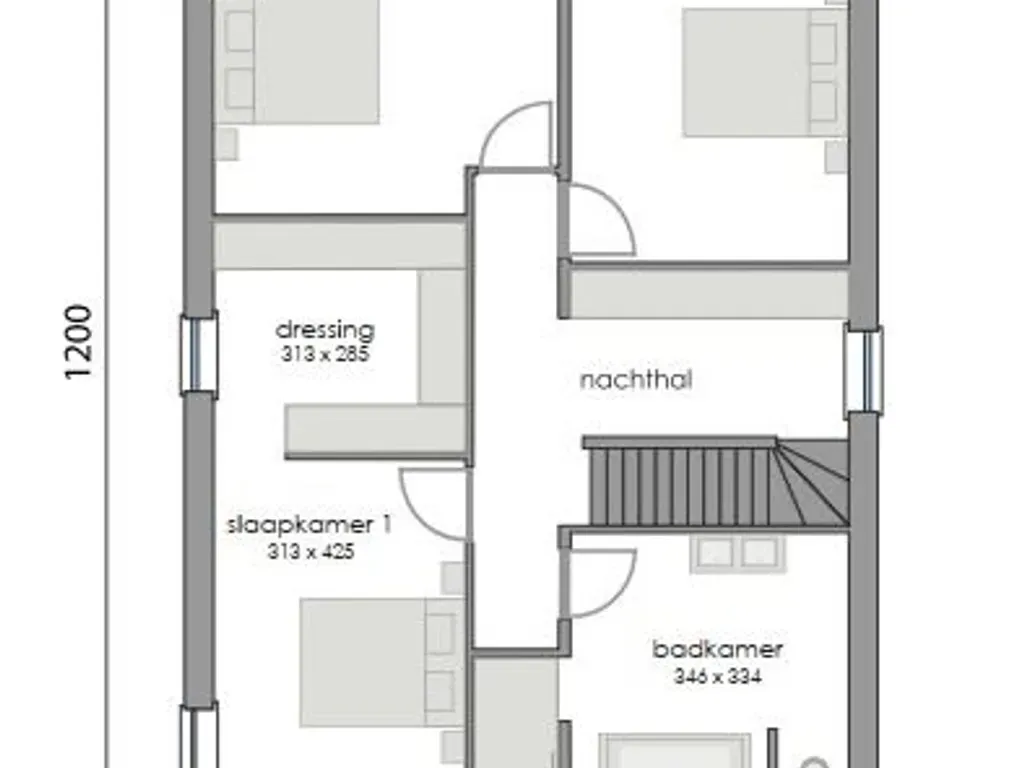 Planimetria - Building Plot with Open Development in Maarkedal