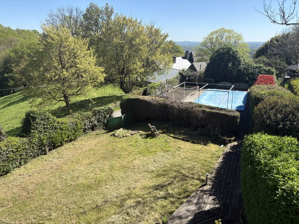 Aed - Renovated Stone House with Pool near Objat